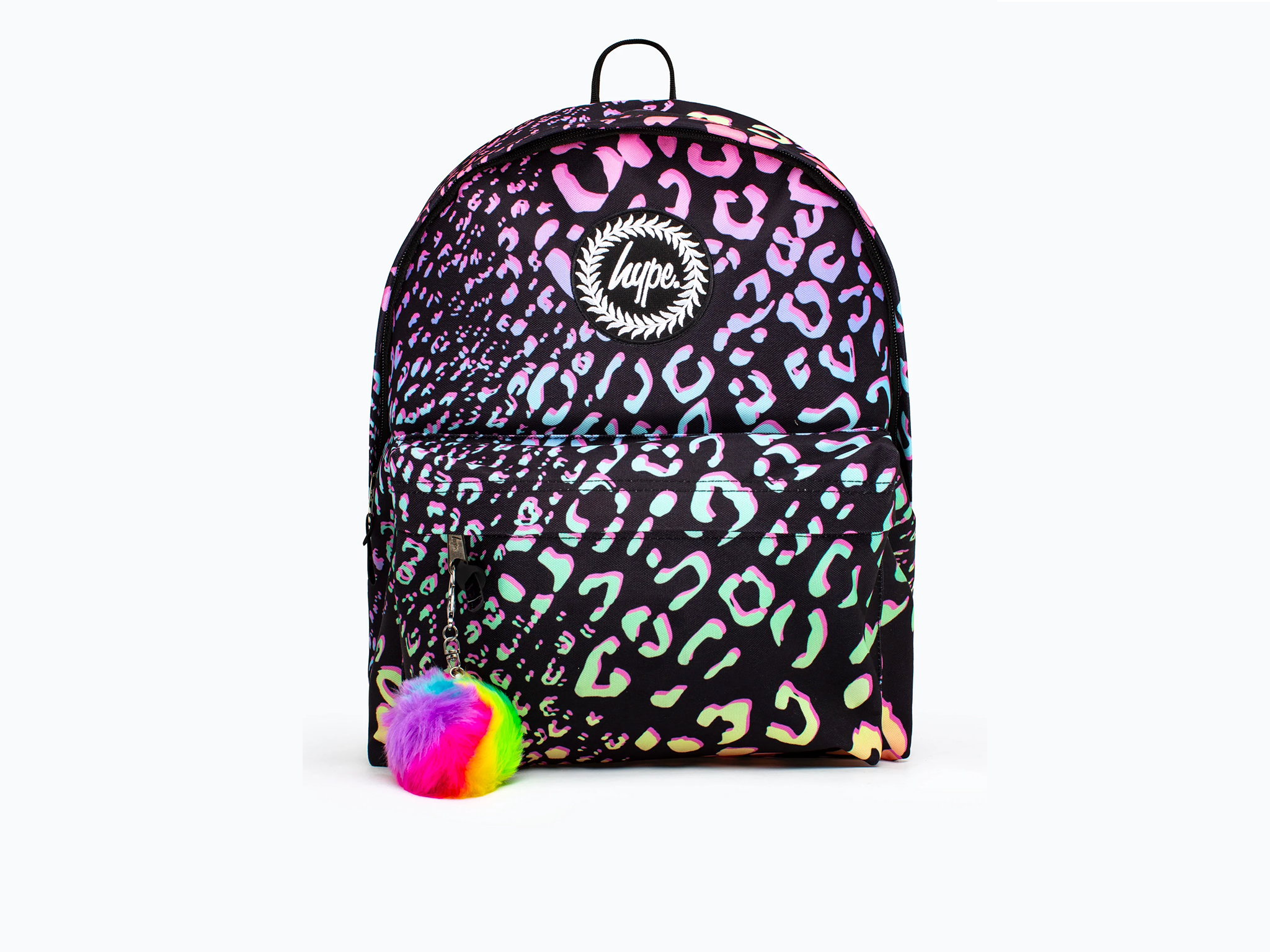 Hype leopard sale print backpack